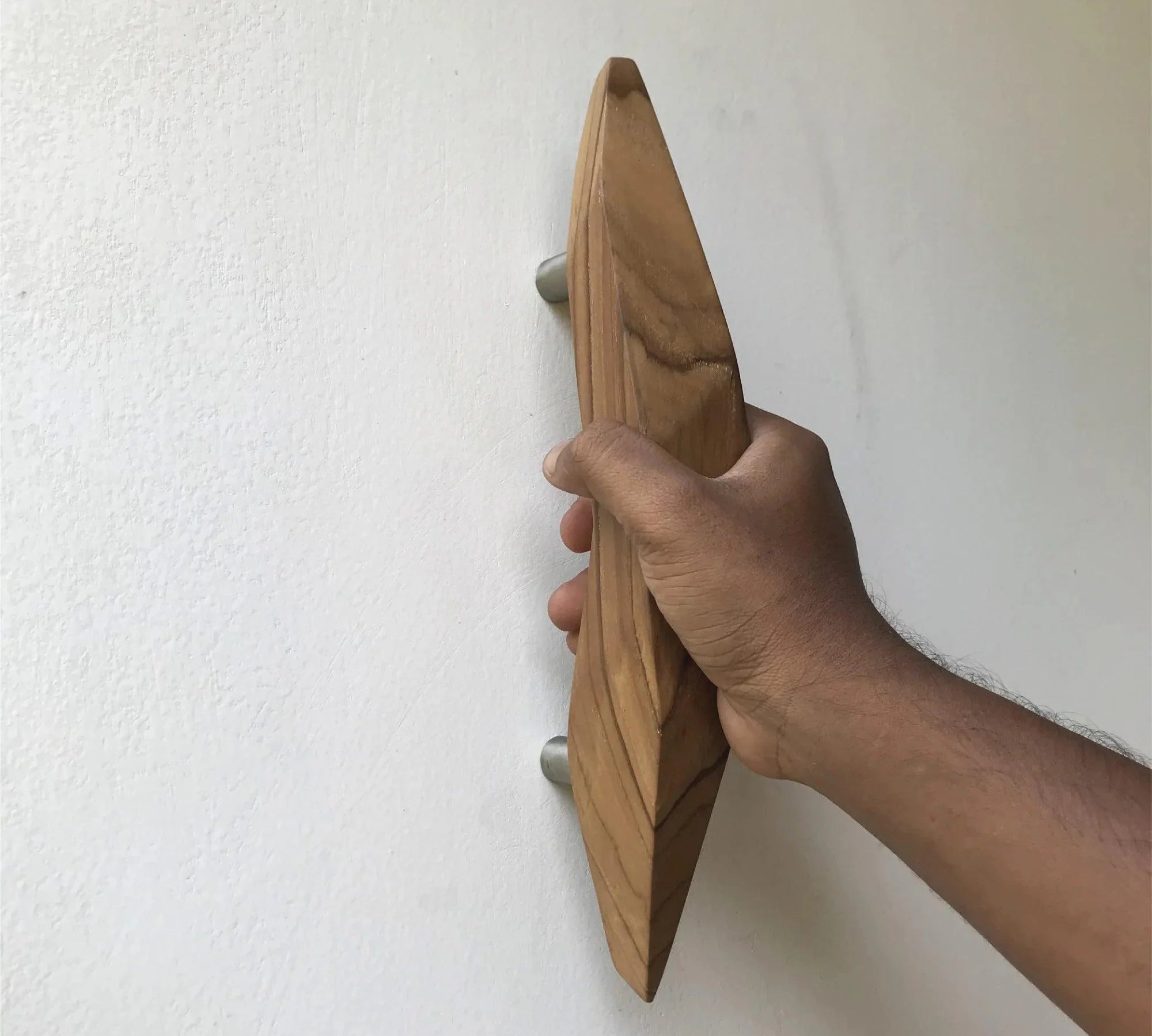 Budget friendly unique teak door handle - 026